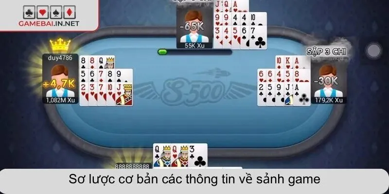 Sơ lược cơ bản các thông tin về sảnh game bài